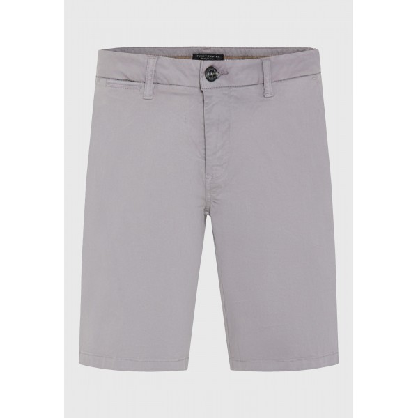 Funky Buddha Ανδρική Βερμούδα Chino (FBM013-001-03-GREY)