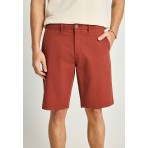 Funky Buddha The Essentials Ανδρική Βερμούδα Chino Κεραμιδί