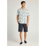 Funky Buddha Ανδρική Βερμούδα Chino (FBM013-001-03-NAVY)