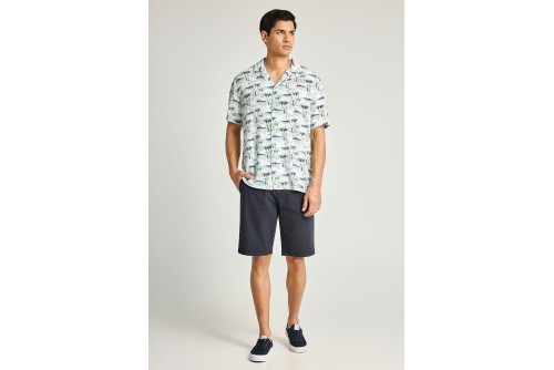 Funky Buddha Βερμούδα Chino Ανδρική (FBM013-001-03-NAVY)