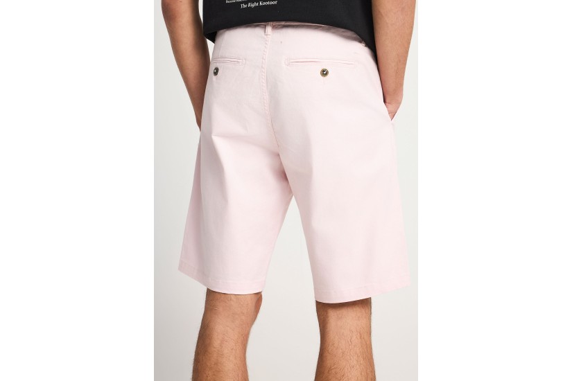 Funky Buddha The Essentials Ανδρική Βερμούδα Chino Ροζ