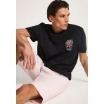 Funky Buddha The Essentials Ανδρική Βερμούδα Chino Ροζ