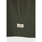 Funky Buddha The Basics Collection Ανδρικό Κοντομάνικο T-Shirt Χακί