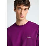 Funky Buddha The Basics Collection Ανδρικό Κοντομάνικο T-Shirt Μωβ