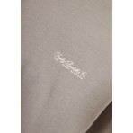 Funky Buddha The Basics Collection Ανδρικό Κοντομάνικο T-Shirt Γκρι