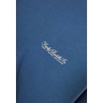 Funky Buddha The Basics Collection Ανδρικό Κοντομάνικο T-Shirt Μπλε Ίντιγκο