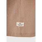 Funky Buddha The Basics Collection Ανδρικό Κοντομάνικο T-Shirt Πουρό