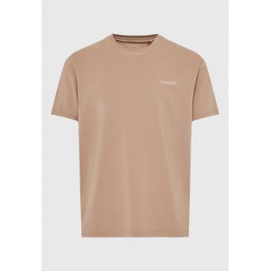 Funky Buddha Ανδρικό Μονόχρωμο T-Shirt  - The Basics Collection (FBM013-001-04-LT-CIGAR)