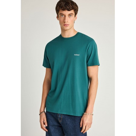 Funky Buddha The Basics Collection Ανδρικό Κοντομάνικο T-Shirt Πετρόλ