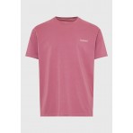 Funky Buddha The Basics Collection Ανδρικό Κοντομάνικο T-Shirt Μωβ