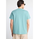 Funky Buddha The Basics Collection Ανδρικό Κοντομάνικο T-Shirt Άκουα