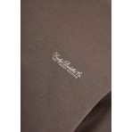 Funky Buddha The Basics Collection Ανδρικό Κοντομάνικο T-Shirt Καφέ