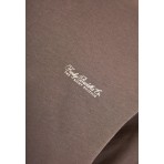 Funky Buddha The Basics Collection Ανδρικό Κοντομάνικο T-Shirt Καφέ