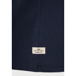 Funky Buddha The Basics Collection Ανδρικό Κοντομάνικο T-Shirt Μπλε Σκούρο