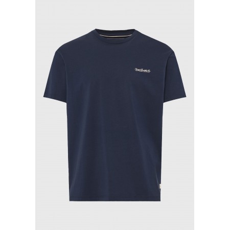 Funky Buddha The Basics Collection Ανδρικό Κοντομάνικο T-Shirt Μπλε Σκούρο