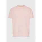 Funky Buddha The Basics Collection Ανδρικό Κοντομάνικο T-Shirt Ροζ