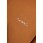 Funky Buddha The Basics Collection Ανδρικό Κοντομάνικο T-Shirt Καφέ