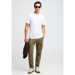 Funky Buddha The Basics Collection Ανδρικό Κοντομάνικο T-Shirt Λευκό