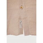 Funky Buddha The Essentials Ανδρικό Μακρυμάνικο Πουκάμισο Μπεζ