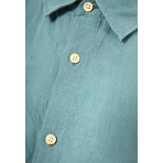 Funky Buddha The Essentials Ανδρικό Μακρυμάνικο Πουκάμισο Άκουα