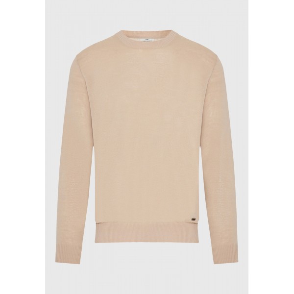 Funky Buddha Μπλούζα Πλεκτή Ανδρική (FBM013-001-09-FOG)