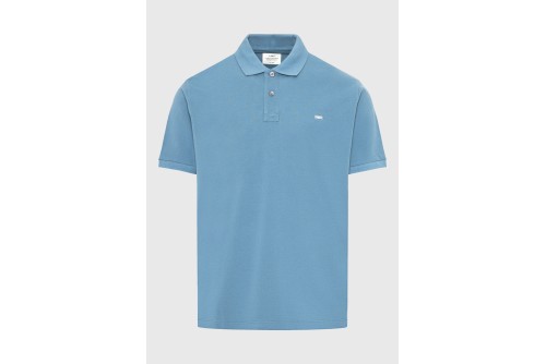 Funky Buddha Essential Cotton Polo Ανδρικό (FBM013-001-11-BLUE-HEAVEN)