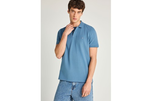 Funky Buddha Essential Cotton Polo Ανδρικό (FBM013-001-11-BLUE-HEAVEN)