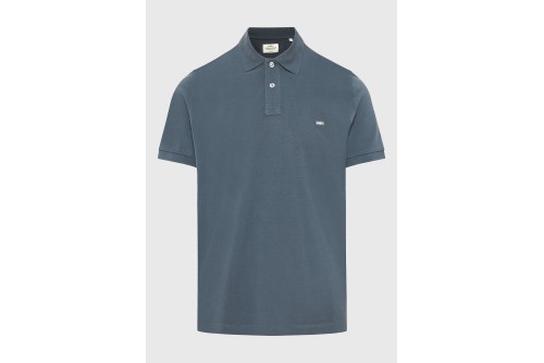 Funky Buddha Essential Cotton Polo Ανδρικό (FBM013-001-11-DK-GREY)