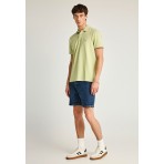 Funky Buddha Ανδρική Κοντομάνικη Μπλούζα Polo