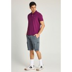 Funky Buddha Ανδρική Κοντομάνικη Μπλούζα Polo