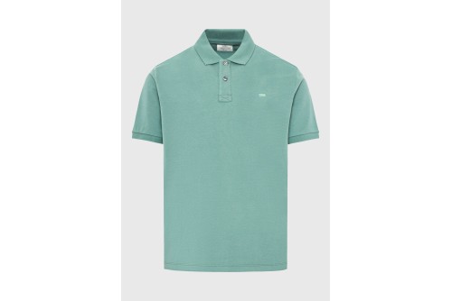 Funky Buddha Essential Cotton Polo Ανδρικό (FBM013-001-11-GREEN-LAKE)
