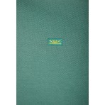 Funky Buddha Ανδρική Κοντομάνικη Μπλούζα Polo Πράσινη
