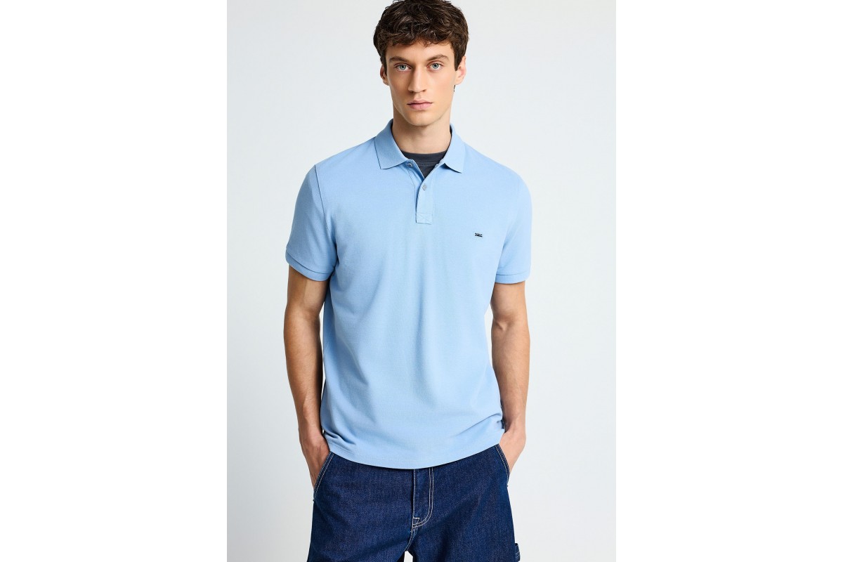 Funky Buddha Ανδρική Κοντομάνικη Μπλούζα Polo