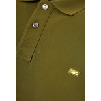 Funky Buddha Ανδρική Κοντομάνικη Μπλούζα Polo Χακί