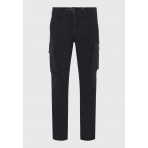 Funky Buddha The Essentials Ανδρικό Παντελόνι Cargo Μαύρο