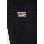 Funky Buddha The Essentials Ανδρικό Παντελόνι Cargo Μαύρο