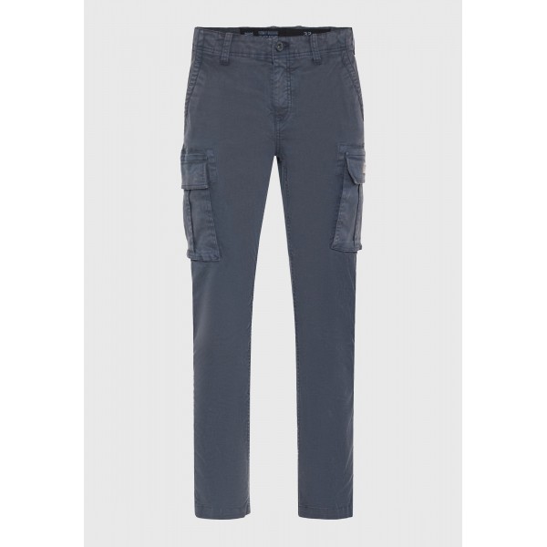 Funky Buddha Ανδρικό Παντελόνι Cargo (FBM013-002-02-DUSTY-BLUE)