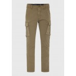 Funky Buddha The Essentials Ανδρικό Παντελόνι Cargo Χακί
