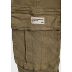 Funky Buddha The Essentials Ανδρικό Παντελόνι Cargo Χακί