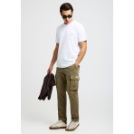 Funky Buddha The Essentials Ανδρικό Παντελόνι Cargo Χακί