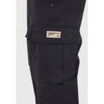 Funky Buddha The Essentials Ανδρικό Παντελόνι Cargo Μπλε Σκούρο
