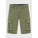 Funky Buddha Ανδρική Βερμούδα Cargo Χακί
