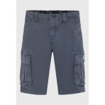 Funky Buddha Ανδρική Βερμούδα Cargo Ραφ
