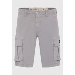 Funky Buddha Ανδρική Βερμούδα Cargo Γκρι