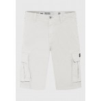 Funky Buddha Ανδρική Βερμούδα Cargo Γκρι