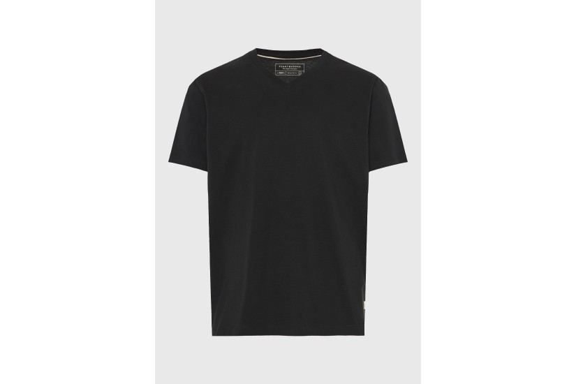 Funky Buddha The Basics Collection Ανδρικό Κοντομάνικο T-Shirt Μαύρο