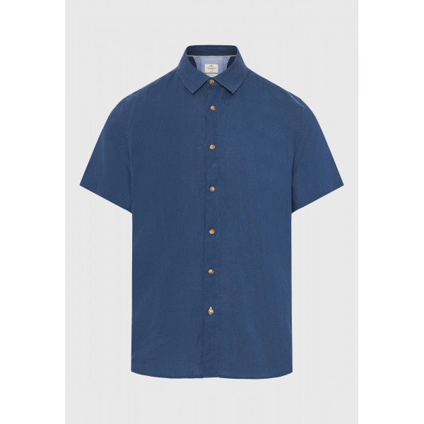 Funky Buddha Ανδρικό Πουκάμισο Basic (FBM013-002-05-TWILIGHT-BLUE)