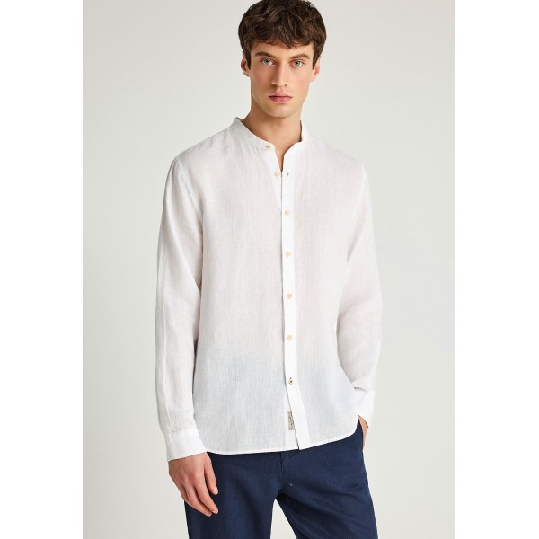 Funky Buddha Ανδρικό Πουκάμισο Basic (FBM013-003-05-WHITE)