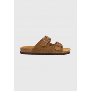 Funky Buddha Leather Σανδάλια (FBM013-003-08-WARM-SAND)