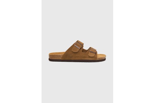 Funky Buddha Leather Σανδάλια (FBM013-003-08-WARM-SAND)